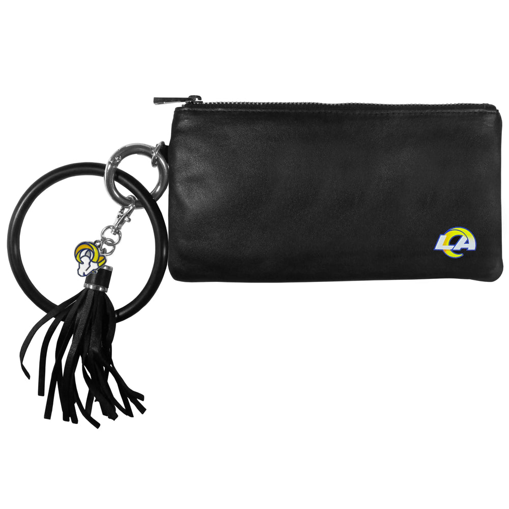Los Angeles Rams Leather Women's Bracelet Wallet - Los Angeles Rams
