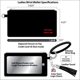 Cincinnati Bengals Leather Women's Bracelet Wallet