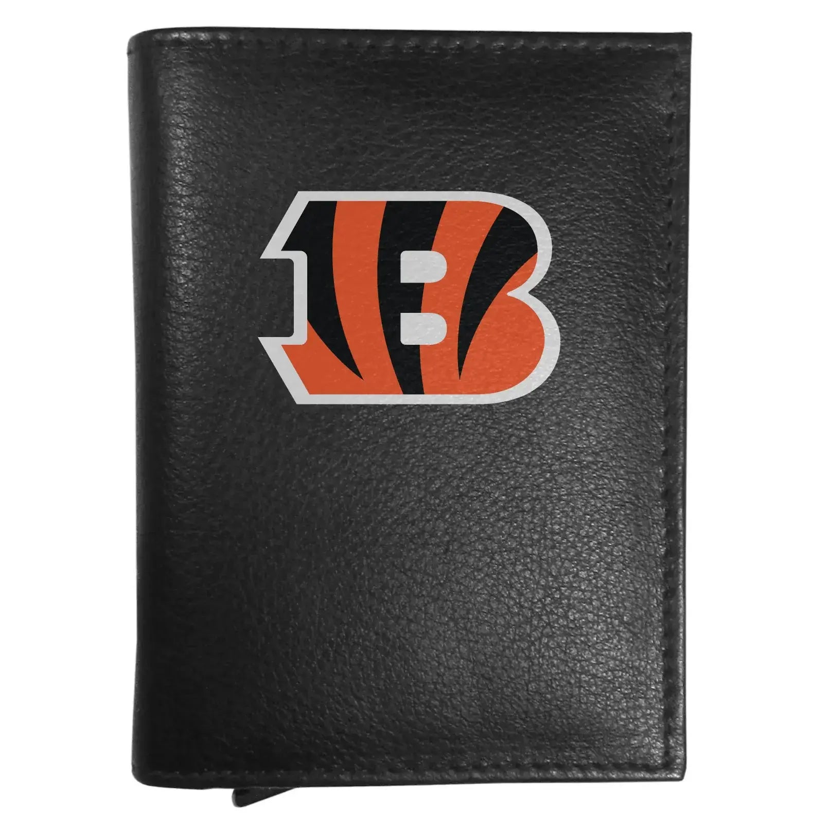 Cincinnati Bengals Leather RFID Pop-Up Wallet - Cincinnati Bengals - Flyclothing LLC