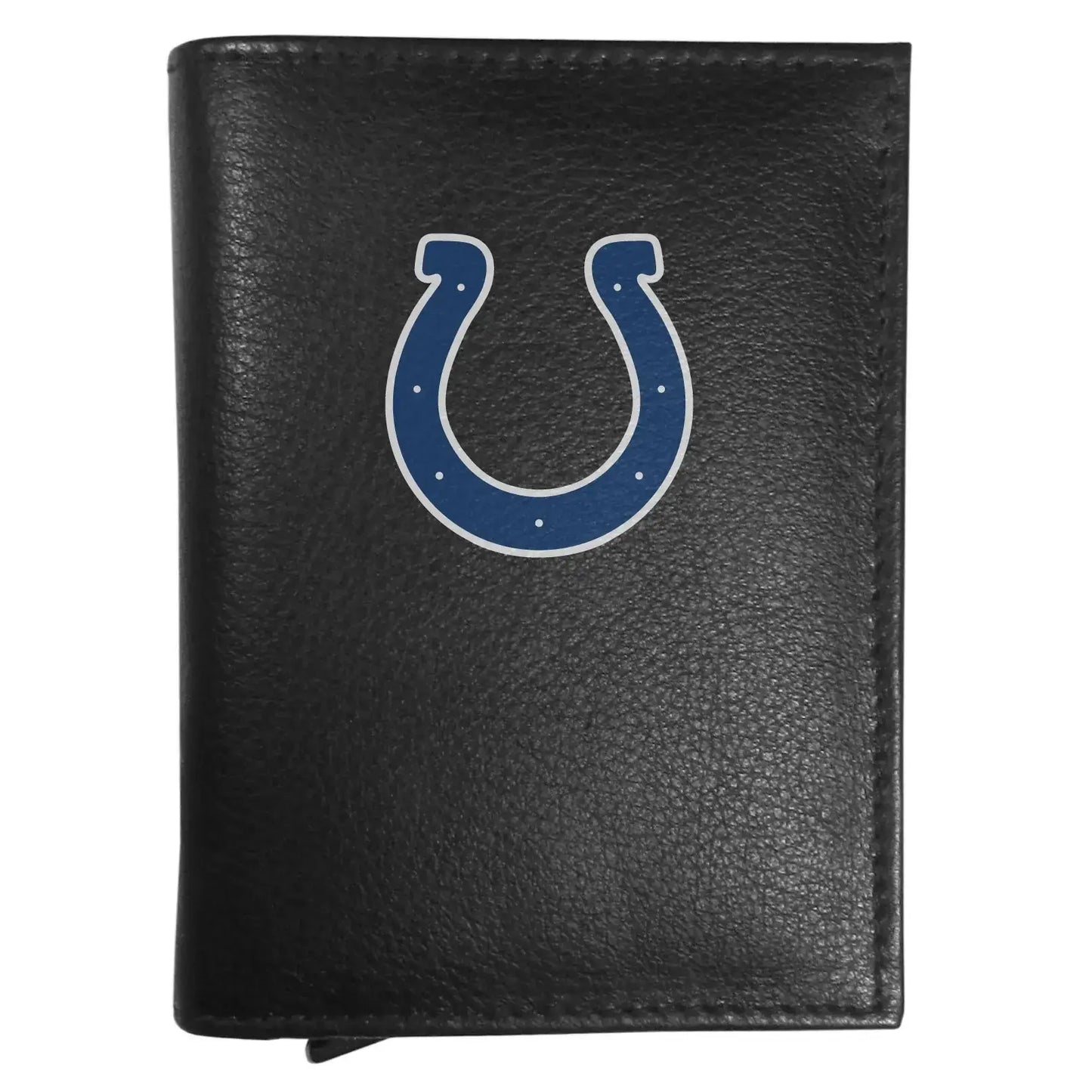 Indianapolis Colts Leather RFID Pop-Up Wallet - Indianapolis Colts - Flyclothing LLC