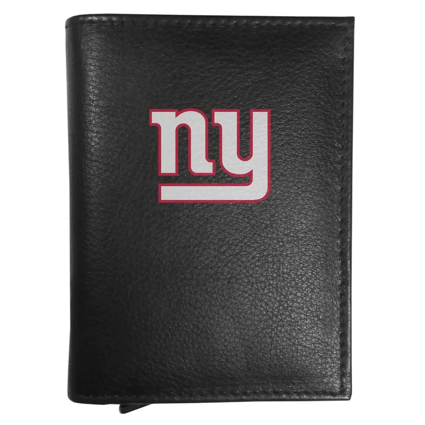 New York Giants Leather RFID Pop-Up Wallet - New York Giants - Flyclothing LLC