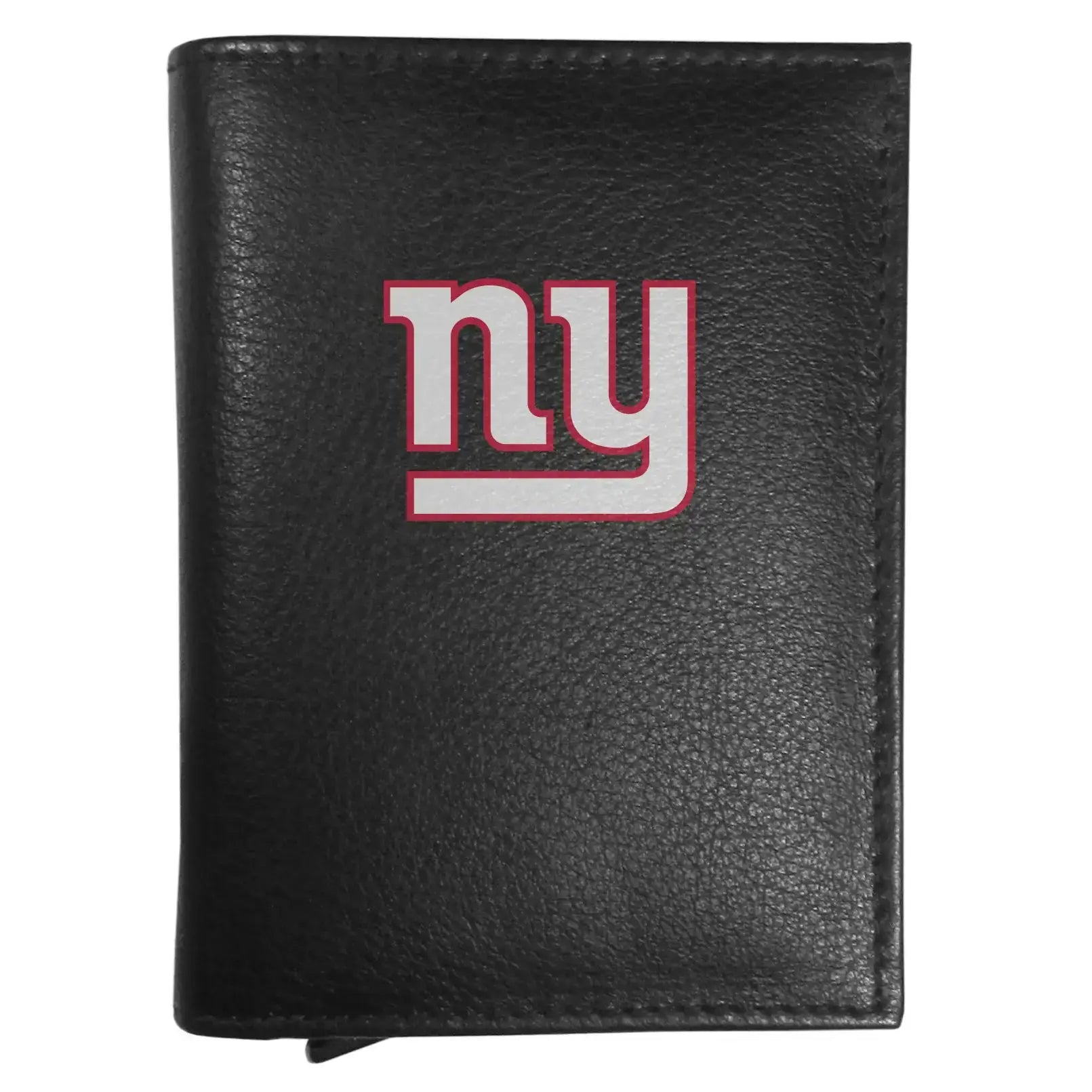 New York Giants Leather RFID Pop-Up Wallet - New York Giants - Flyclothing LLC