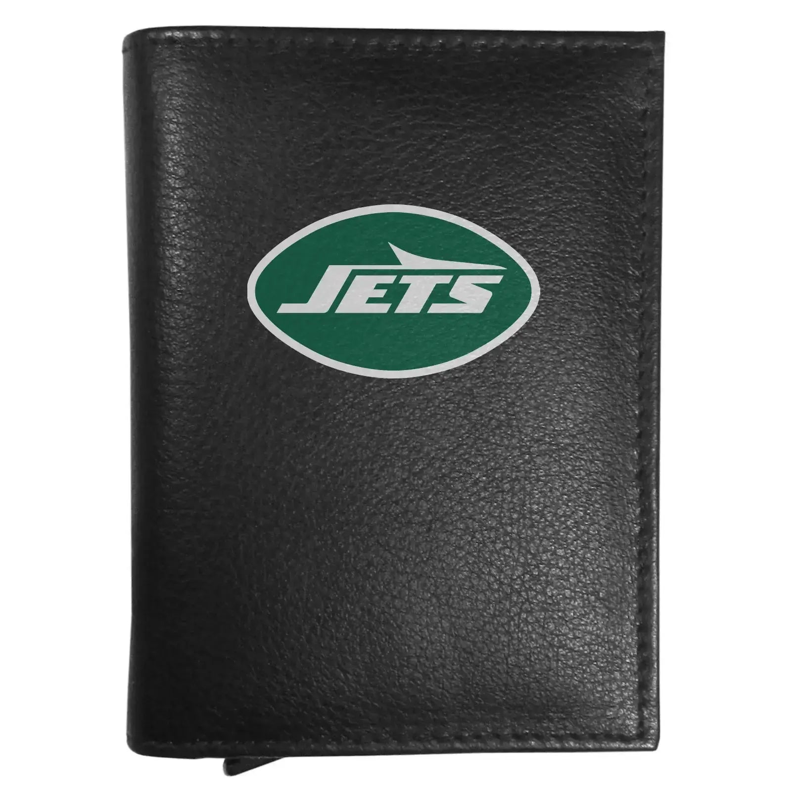 New York Jets Leather RFID Pop-Up Wallet - New York Jets - Flyclothing LLC