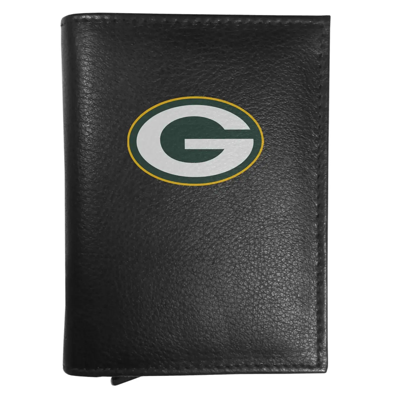 Green Bay Packers Leather RFID Pop-Up Wallet - Green Bay Packers - Flyclothing LLC