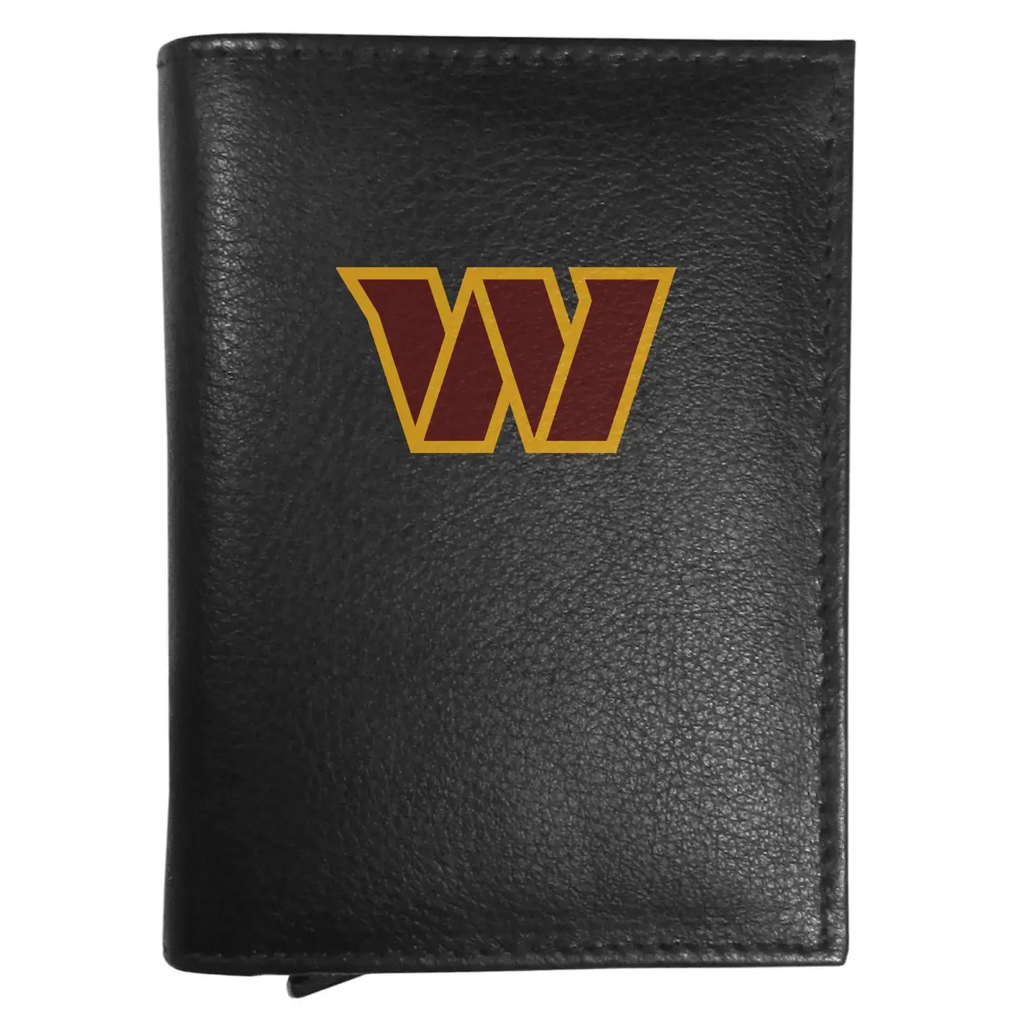 Washington Commanders Leather RFID Pop-Up Wallet - Washington Commanders - Flyclothing LLC