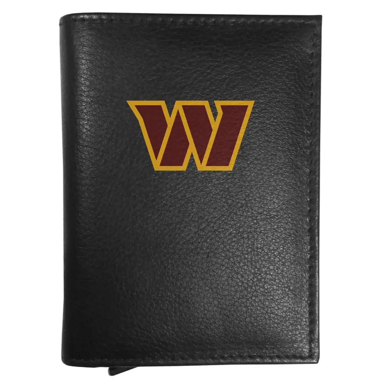 Washington Commanders Leather RFID Pop-Up Wallet - Washington Commanders - Flyclothing LLC