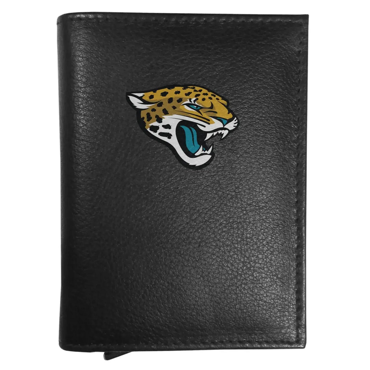Jacksonville Jaguars Leather RFID Pop-Up Wallet - Jacksonville Jaguars - Flyclothing LLC