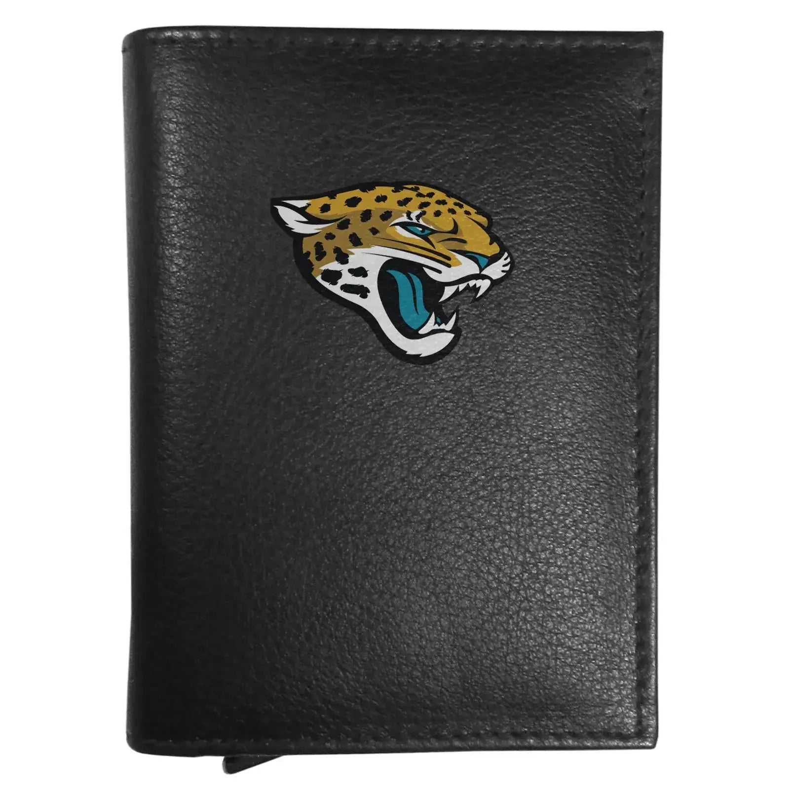 Jacksonville Jaguars Leather RFID Pop-Up Wallet - Jacksonville Jaguars - Flyclothing LLC