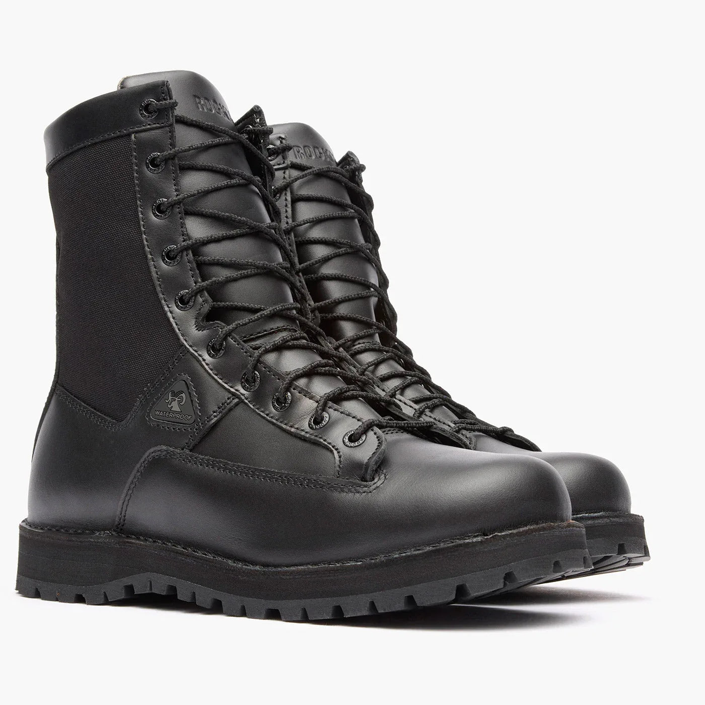 Rocky Portland Lace-to-Toe Waterproof Public Service Boots - Rocky Boots - Flyclothing LLC