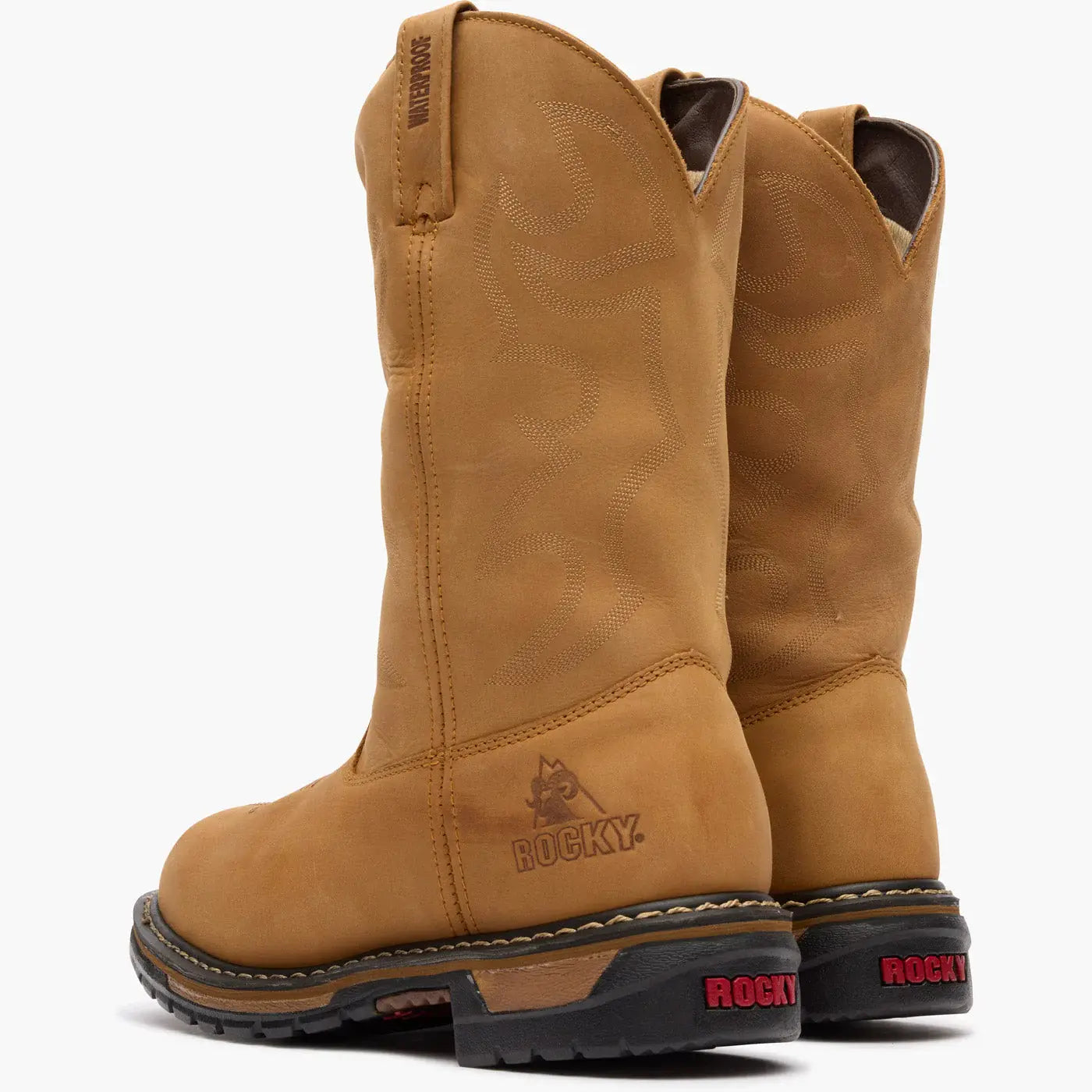 Rocky Original Ride Branson Roper Waterproof Western Boots - Rocky Boots - Flyclothing LLC