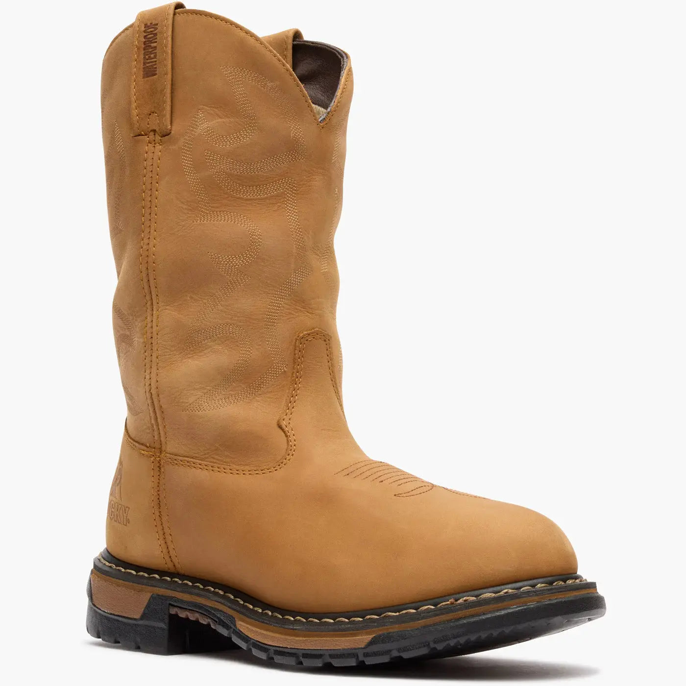 Rocky Original Ride Branson Roper Waterproof Western Boots - Rocky Boots - Flyclothing LLC