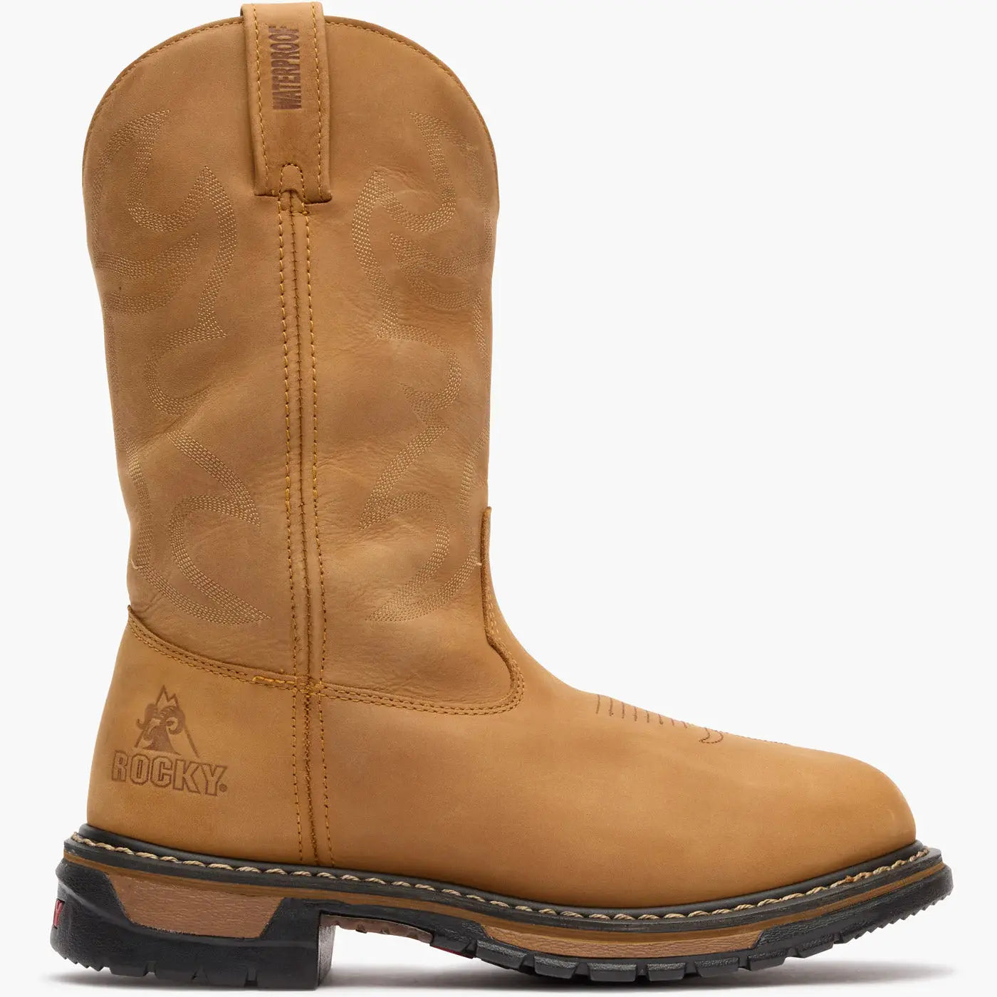 Rocky Original Ride Branson Roper Waterproof Western Boots - Rocky Boots - Flyclothing LLC