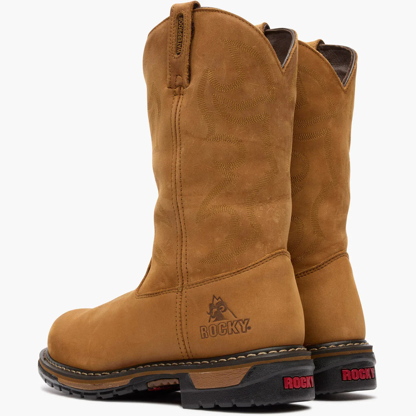 Rocky Original Ride Branson Steel Toe Waterproof Western Boots - Rocky Boots - Flyclothing LLC