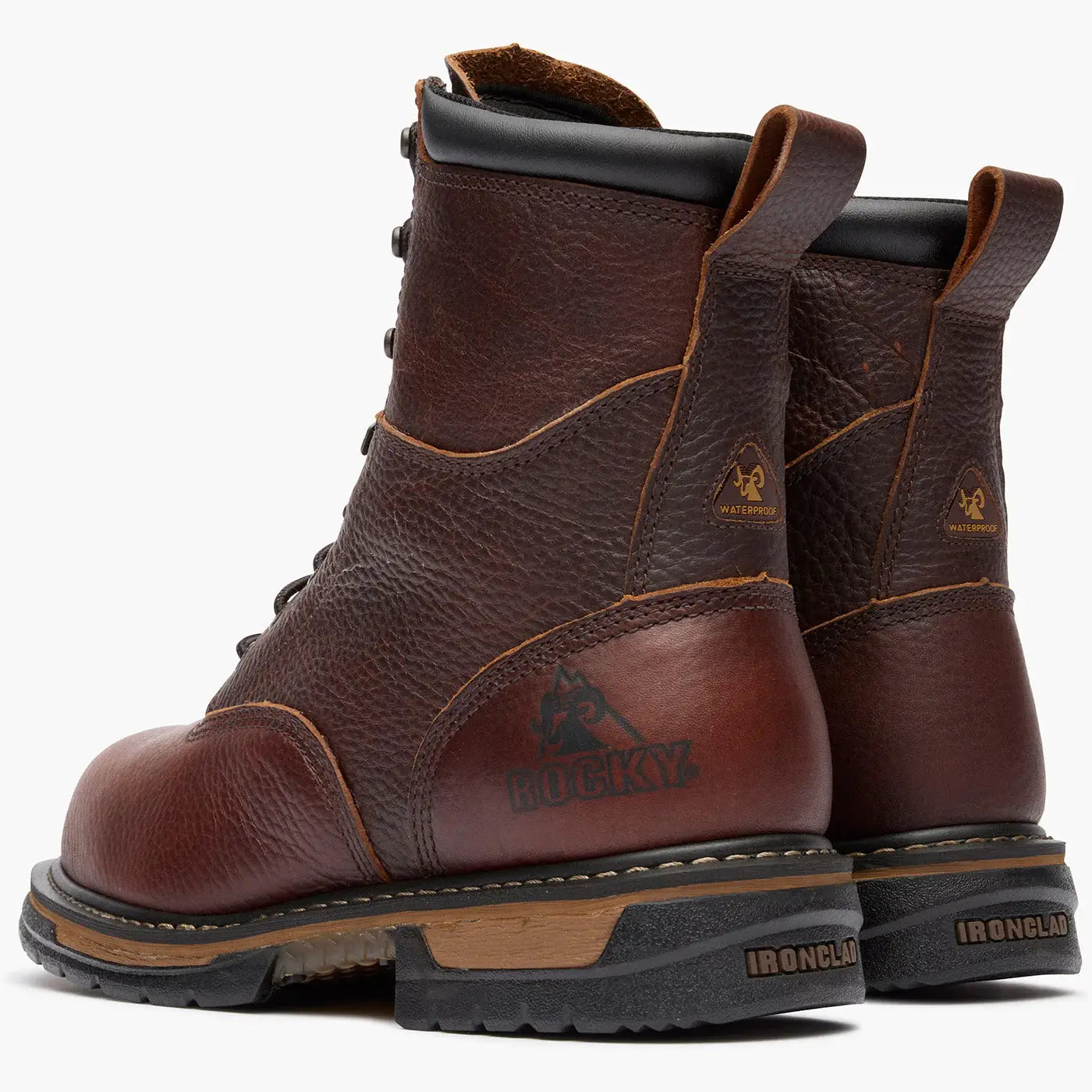Rocky IronClad Steel Toe Waterproof Work Boot - Rocky Boots - Flyclothing LLC