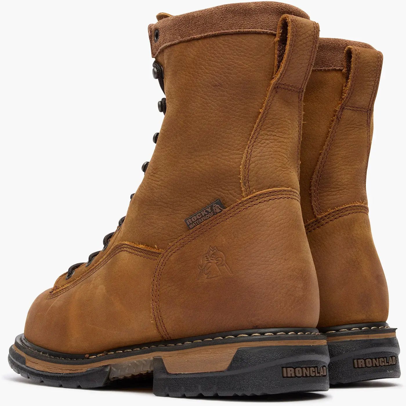 Rocky IronClad Steel Toe Waterproof Work Boot - Rocky Boots - Flyclothing LLC