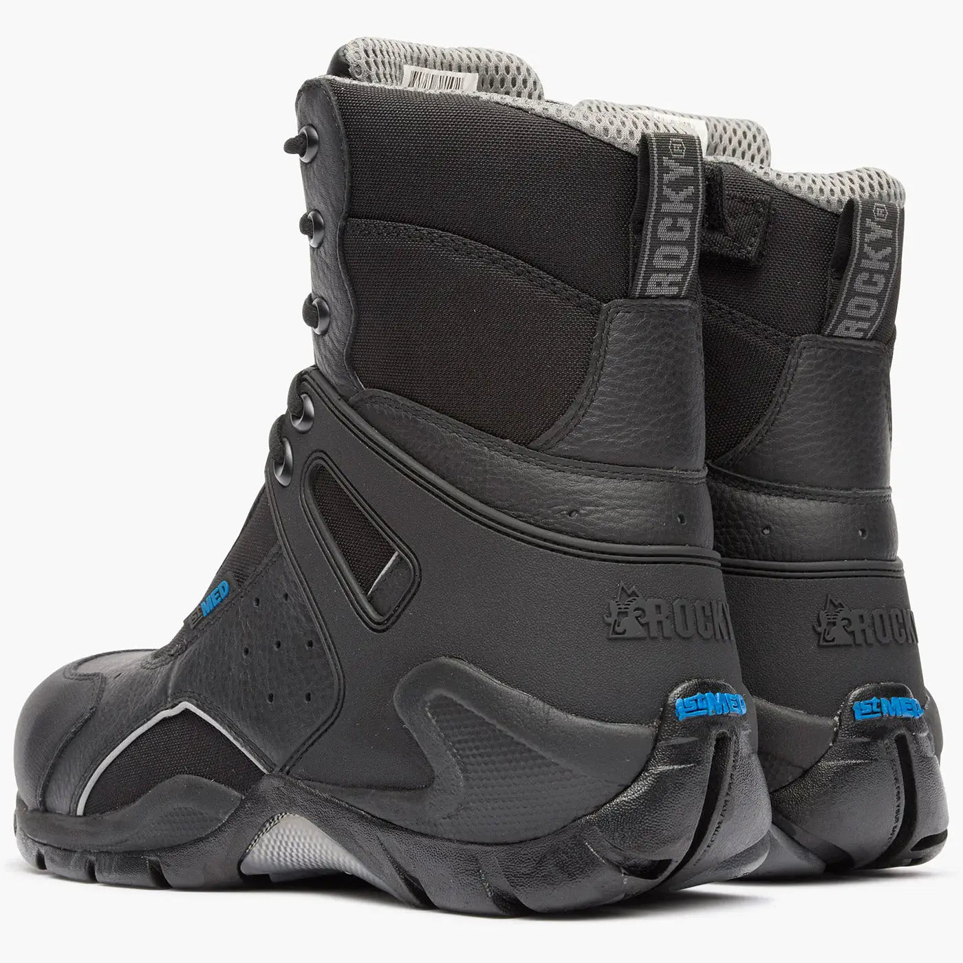 Rocky 1st Med Carbon Fiber Toe Puncture-Resistant Side-Zip Waterproof Public Service Boot - Rocky Boots - Flyclothing LLC