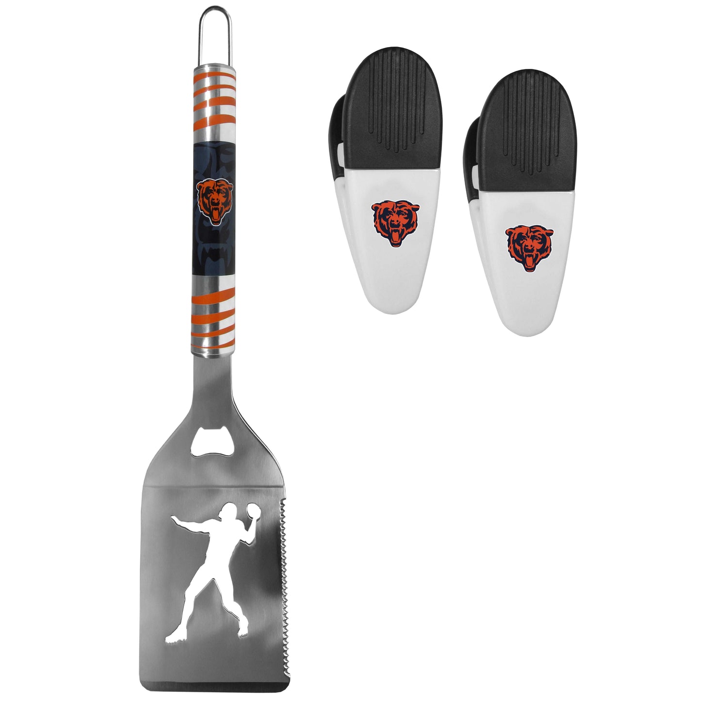 Chicago Bears Tailgater Spatula w/Chip Clips - Chicago Bears - Flyclothing LLC