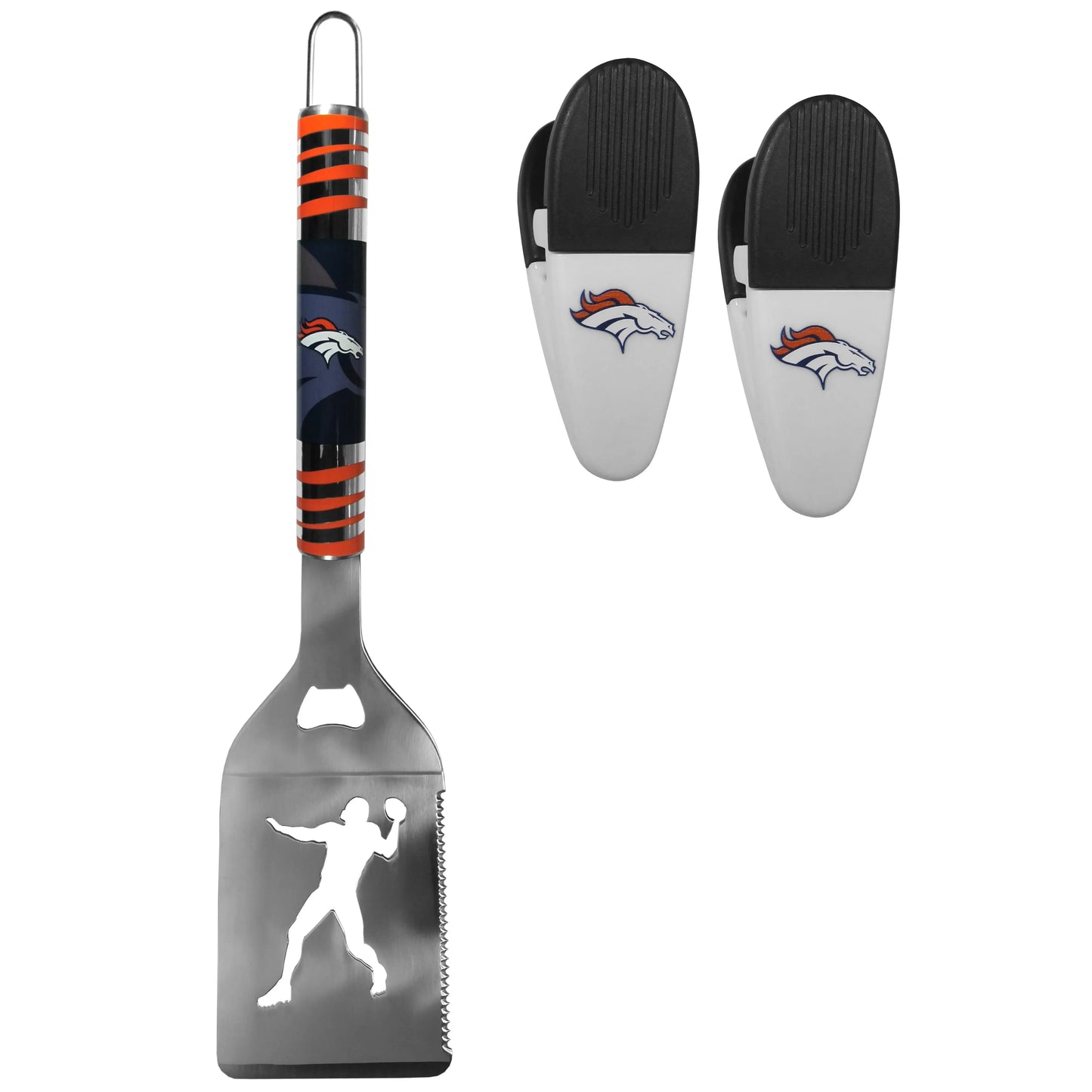 Denver Broncos Tailgater Spatula w/Chip Clips - Denver Broncos - Flyclothing LLC