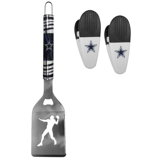 Dallas Cowboys Tailgater Spatula w/Chip Clips