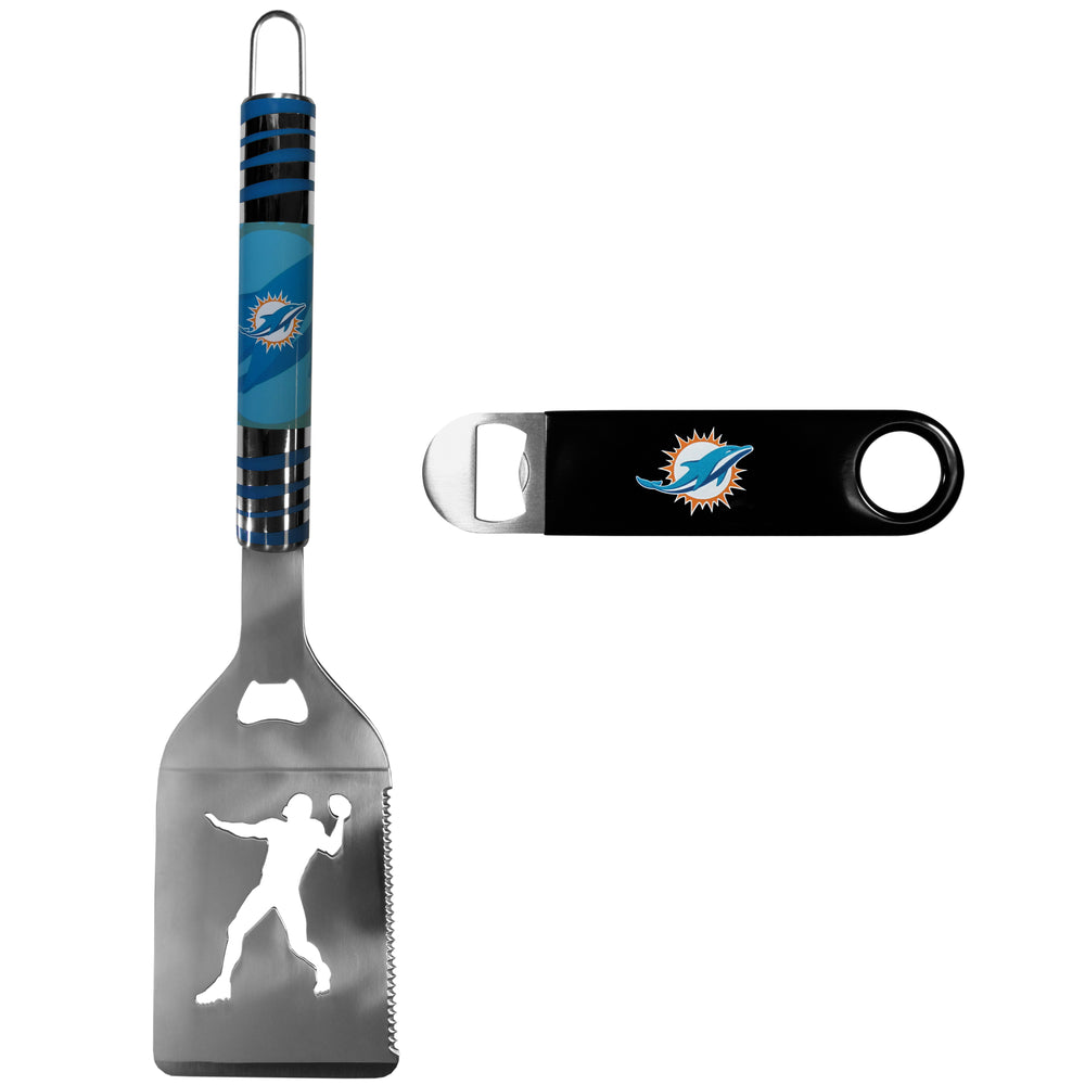 Miami Dolphins Tailgater Spatula w/Bottle Opener - Miami Dolphins