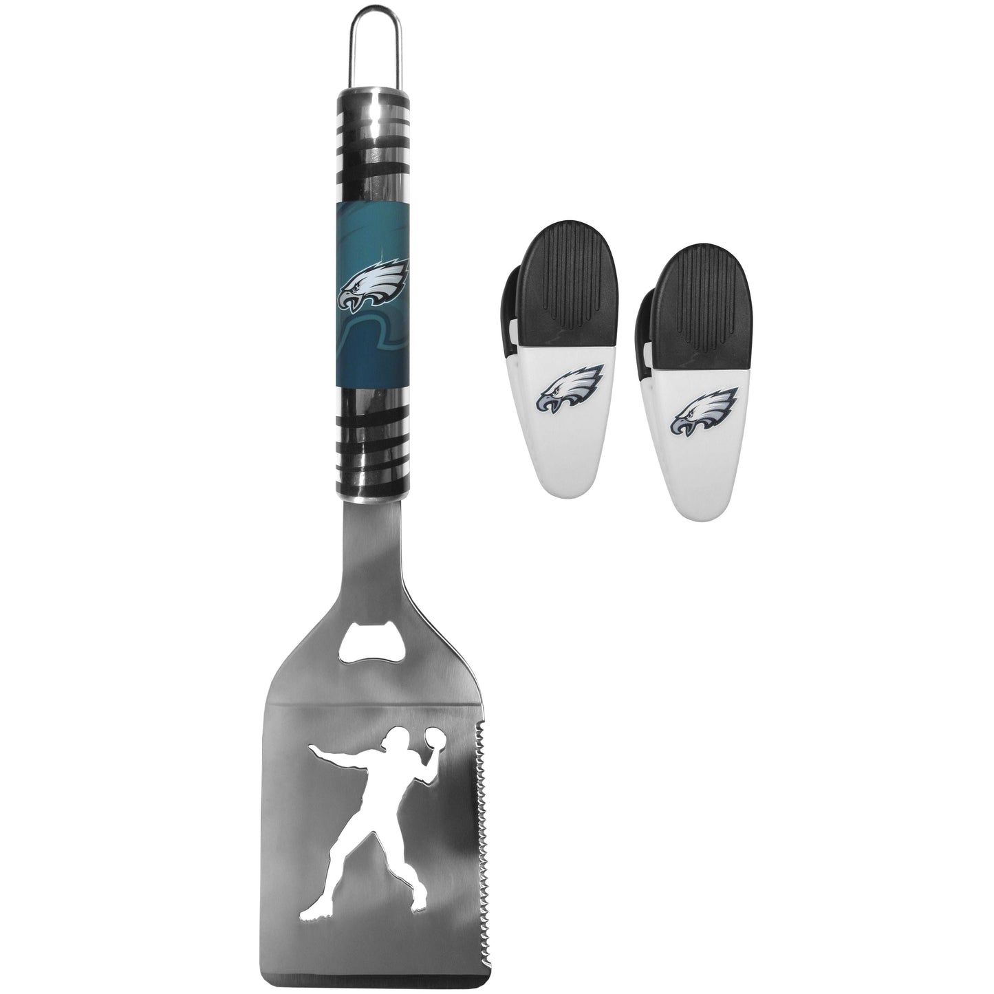 Philadelphia Eagles Tailgater Spatula w/Chip Clips - Philadelphia Eagles - Flyclothing LLC
