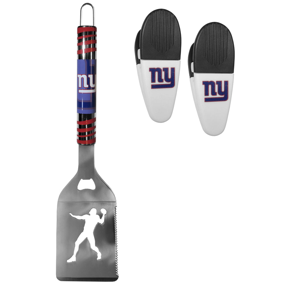 New York Giants Tailgater Spatula w/Chip Clips - New York Giants - Flyclothing LLC
