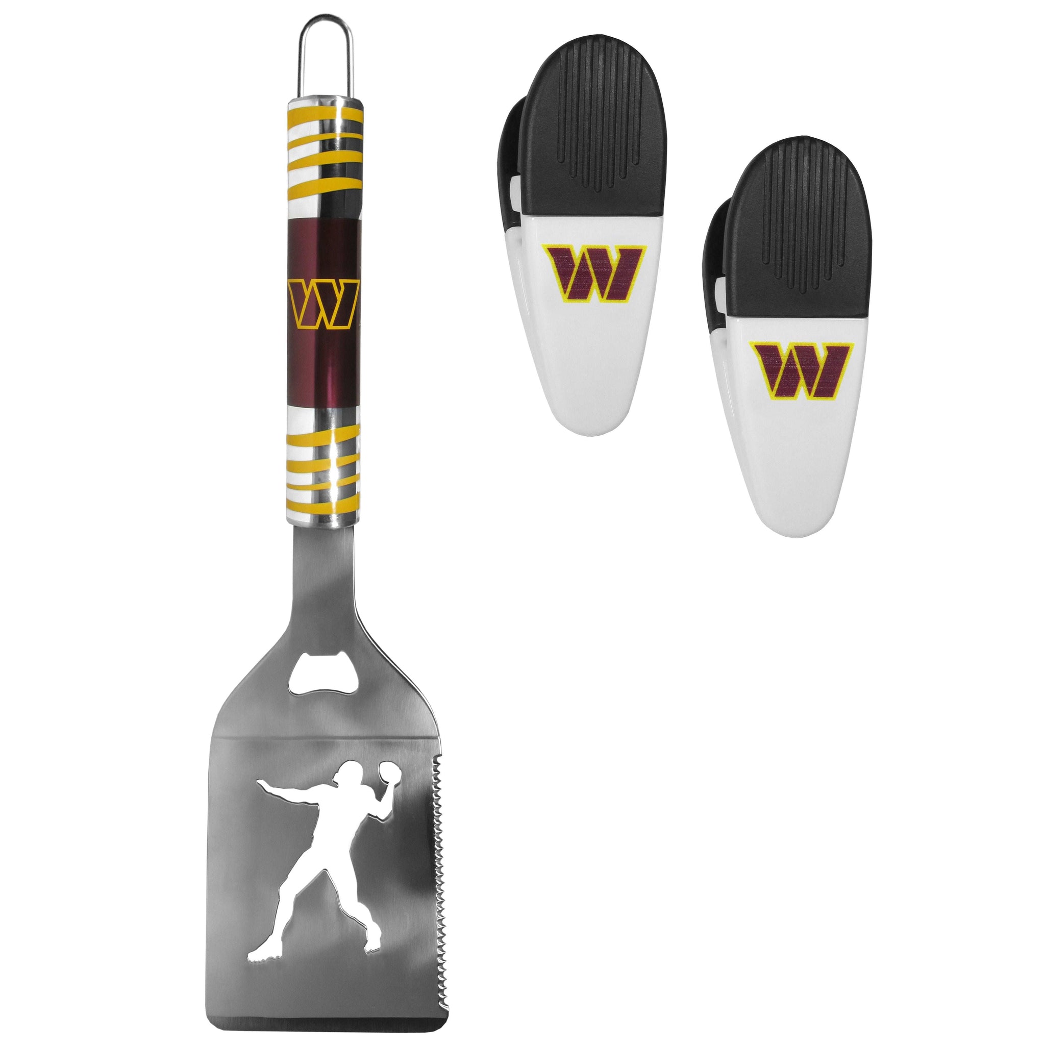 Washington Commanders Tailgater Spatula w/Chip Clips - Washington Commanders - Flyclothing LLC