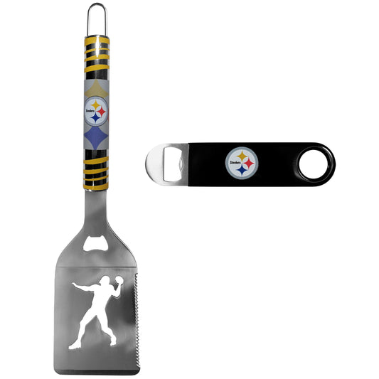 Pittsburgh Steelers Tailgater Spatula w/Bottle Opener - Pittsburgh Steelers - Flyclothing LLC