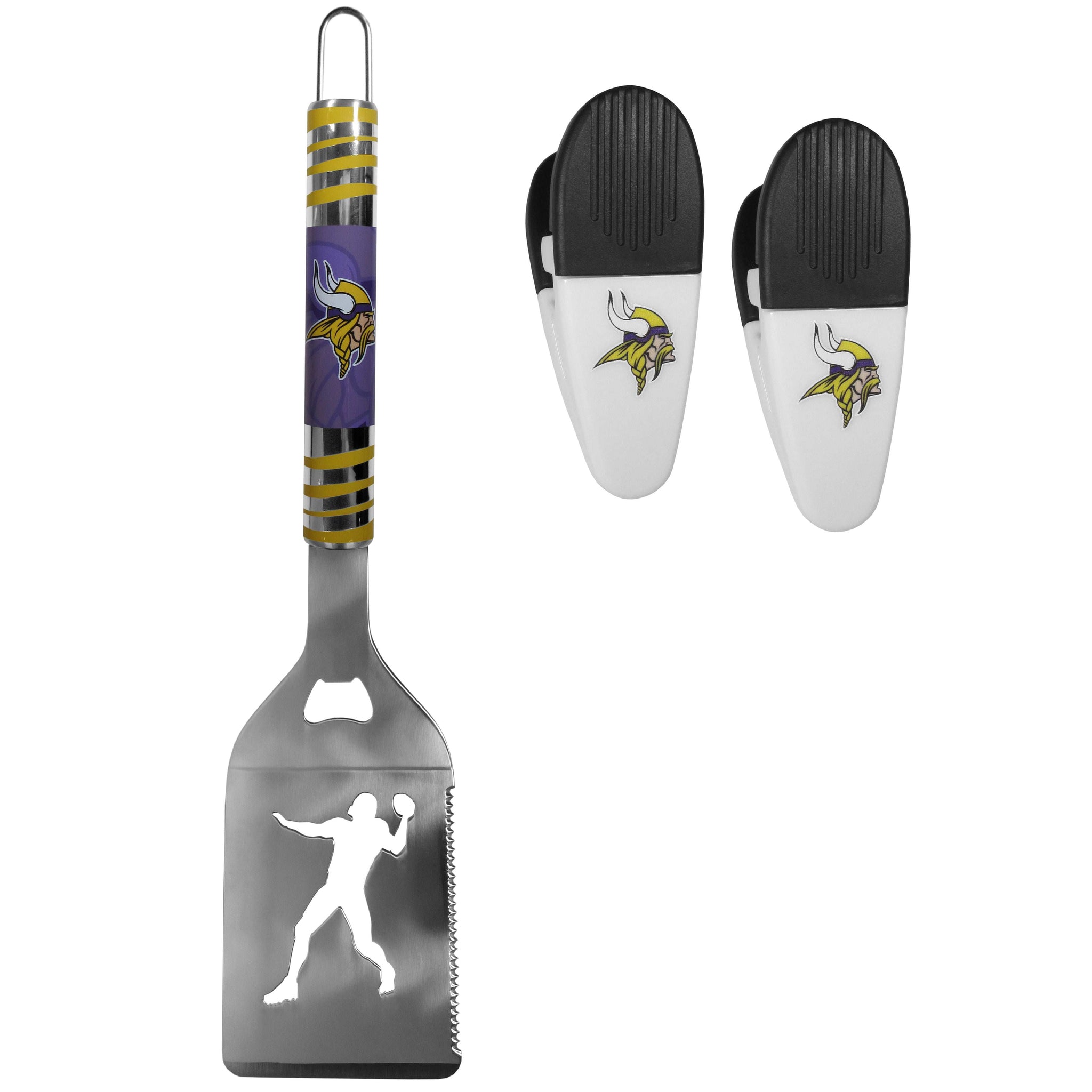 Minnesota Vikings Tailgater Spatula w/Chip Clips - Minnesota Vikings - Flyclothing LLC