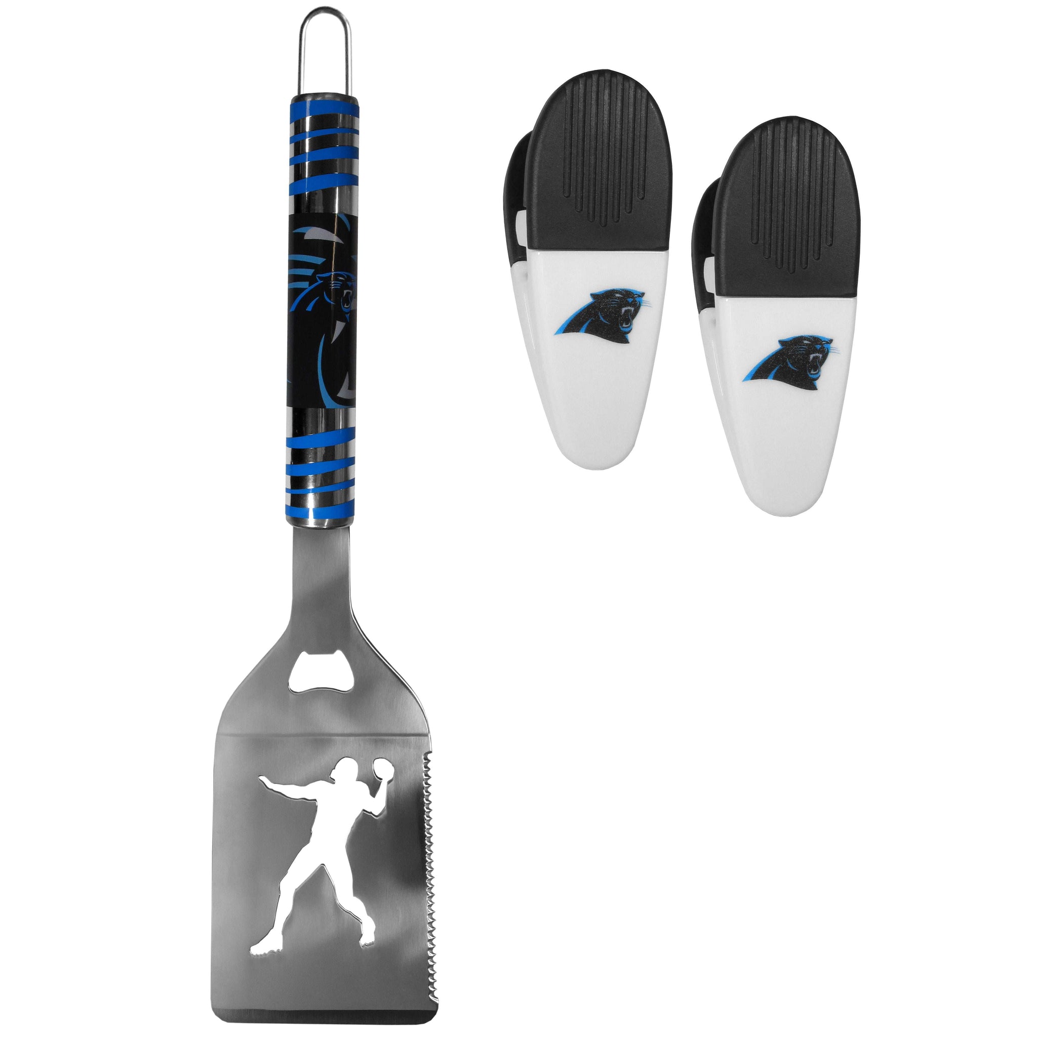 Carolina Panthers Tailgater Spatula w/Chip Clips - Carolina Panthers - Flyclothing LLC