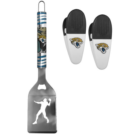 Jacksonville Jaguars Tailgater Spatula w/Chip Clips