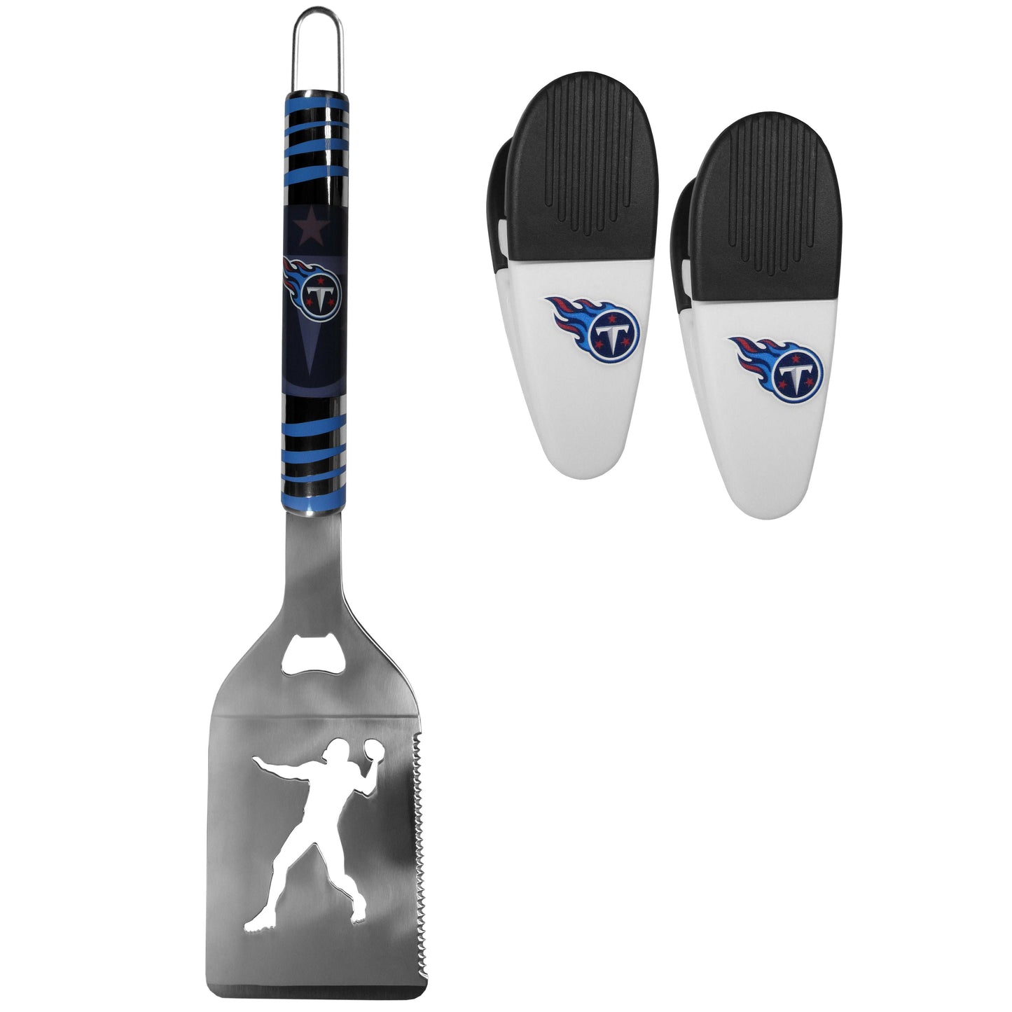 Tennessee Titans Tailgater Spatula w/Chip Clips - Tennessee Titans - Flyclothing LLC