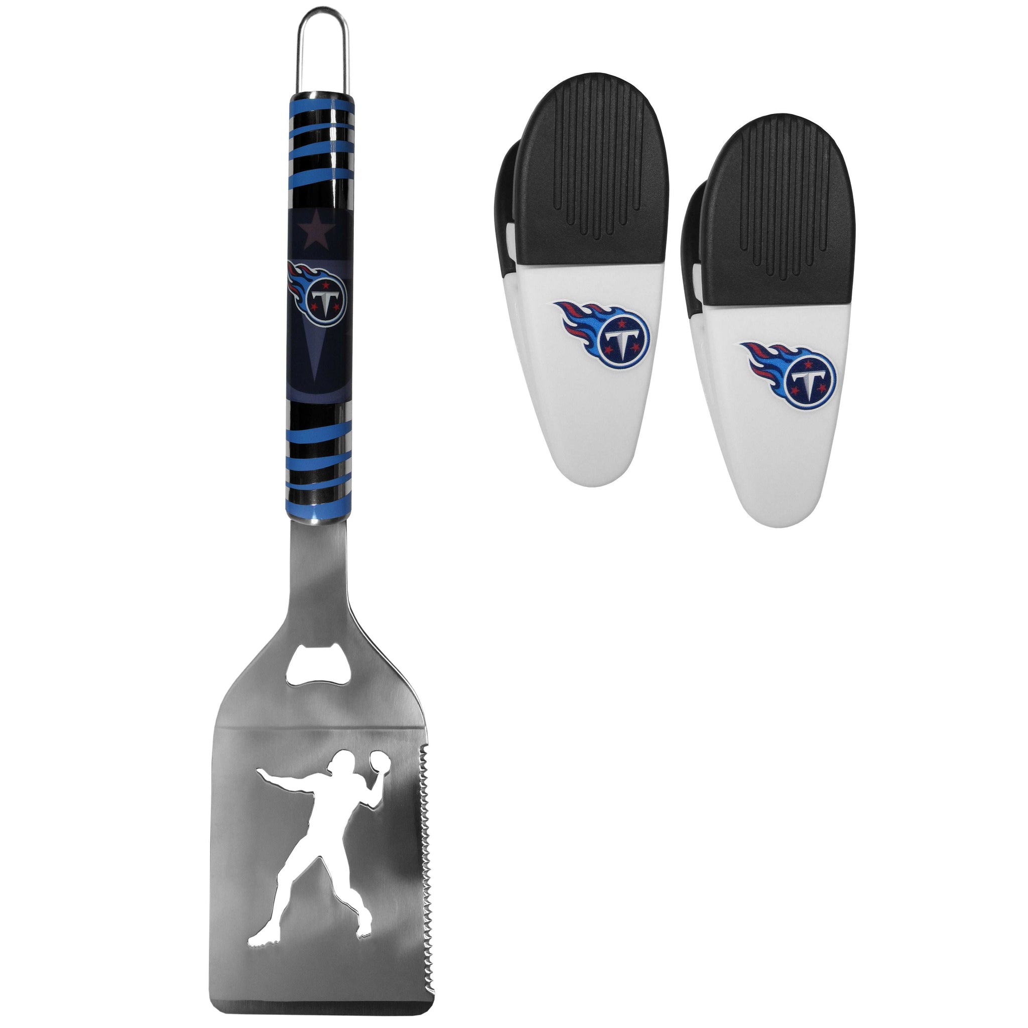 Tennessee Titans Tailgater Spatula w/Chip Clips - Tennessee Titans - Flyclothing LLC