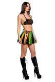 J-Valentine FR120 - Vinyl Pleated Skirt***50% OFF*** - J. Valentine - Flyclothing LLC
