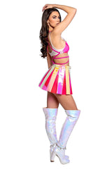 J-Valentine FR120 - Vinyl Pleated Skirt***50% OFF*** - J. Valentine