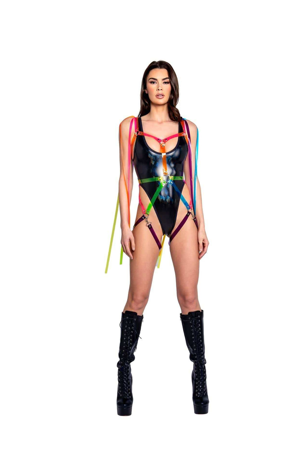 J-Valentine FR124 - Extreme PVC Bodysuit - J. Valentine - Flyclothing LLC
