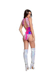 J-Valentine FF279 - Holographic Vinyl Waist Cincher - J. Valentine - Flyclothing LLC