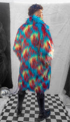 J-Valentine FR154 - Unisex Faux Fur Mid-Length Coat - J. Valentine