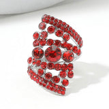 Bubble Stone Cluster Stretch Ring - Madeline Love - Flyclothing LLC