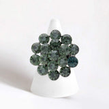 Bubble Stone Cluster Stretch Ring - Madeline Love - Flyclothing LLC