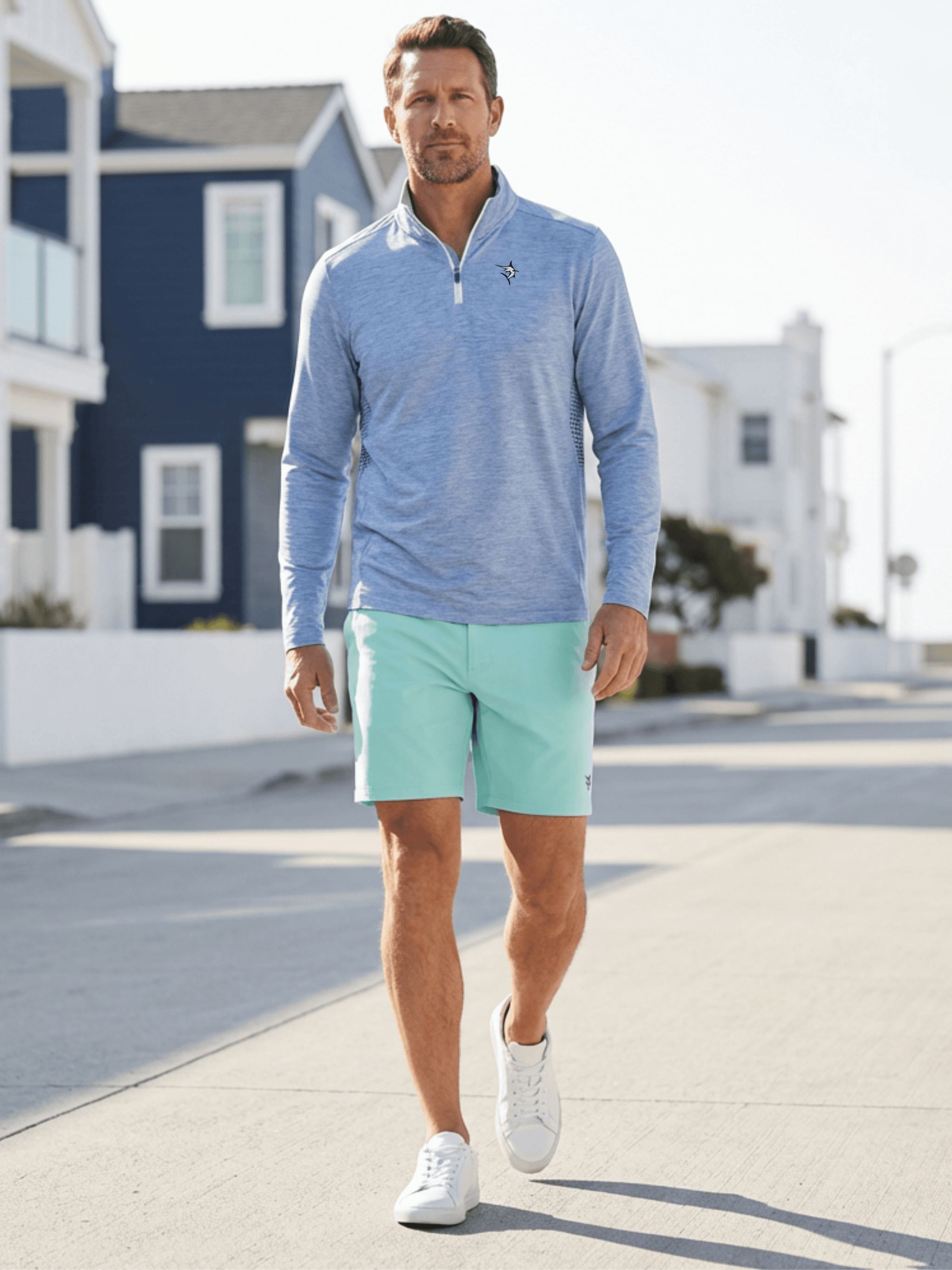 Freeport Short Effortless Performance - White Water Life - Flyclothing LLC
