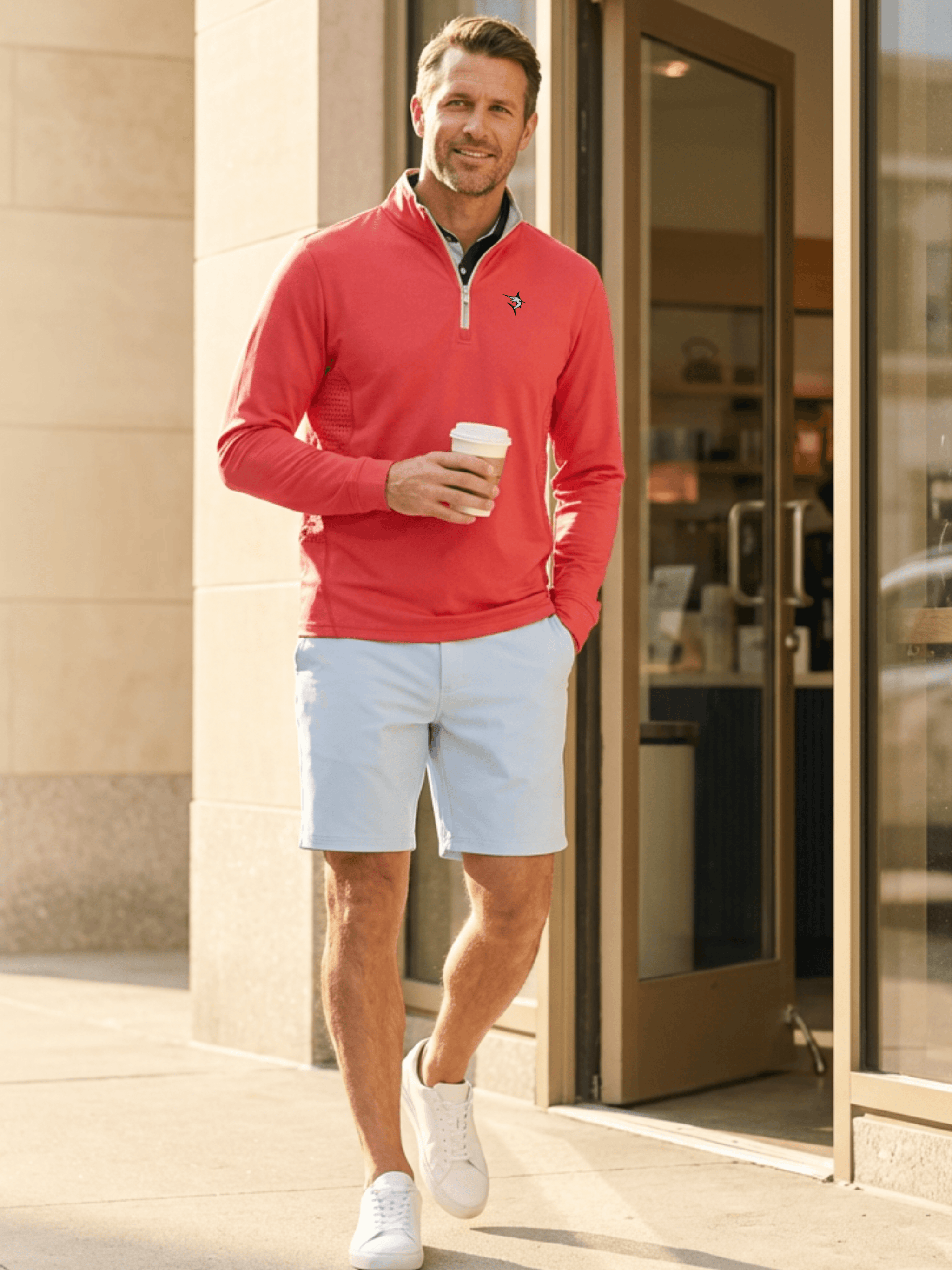Freeport Short Effortless Performance - White Water Life - Flyclothing LLC