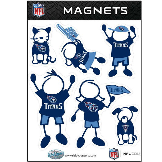 Tennessee Titans Family Magnet Set - Tennessee Titans - Flyclothing LLC