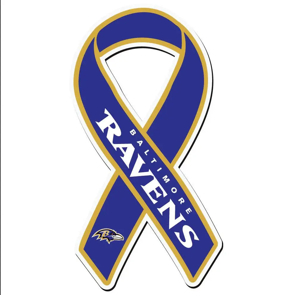 Baltimore Ravens Ribbon Magnet - Baltimore Ravens - Flyclothing LLC