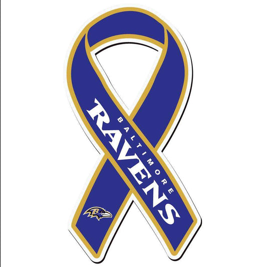 Baltimore Ravens Ribbon Magnet - Baltimore Ravens - Flyclothing LLC