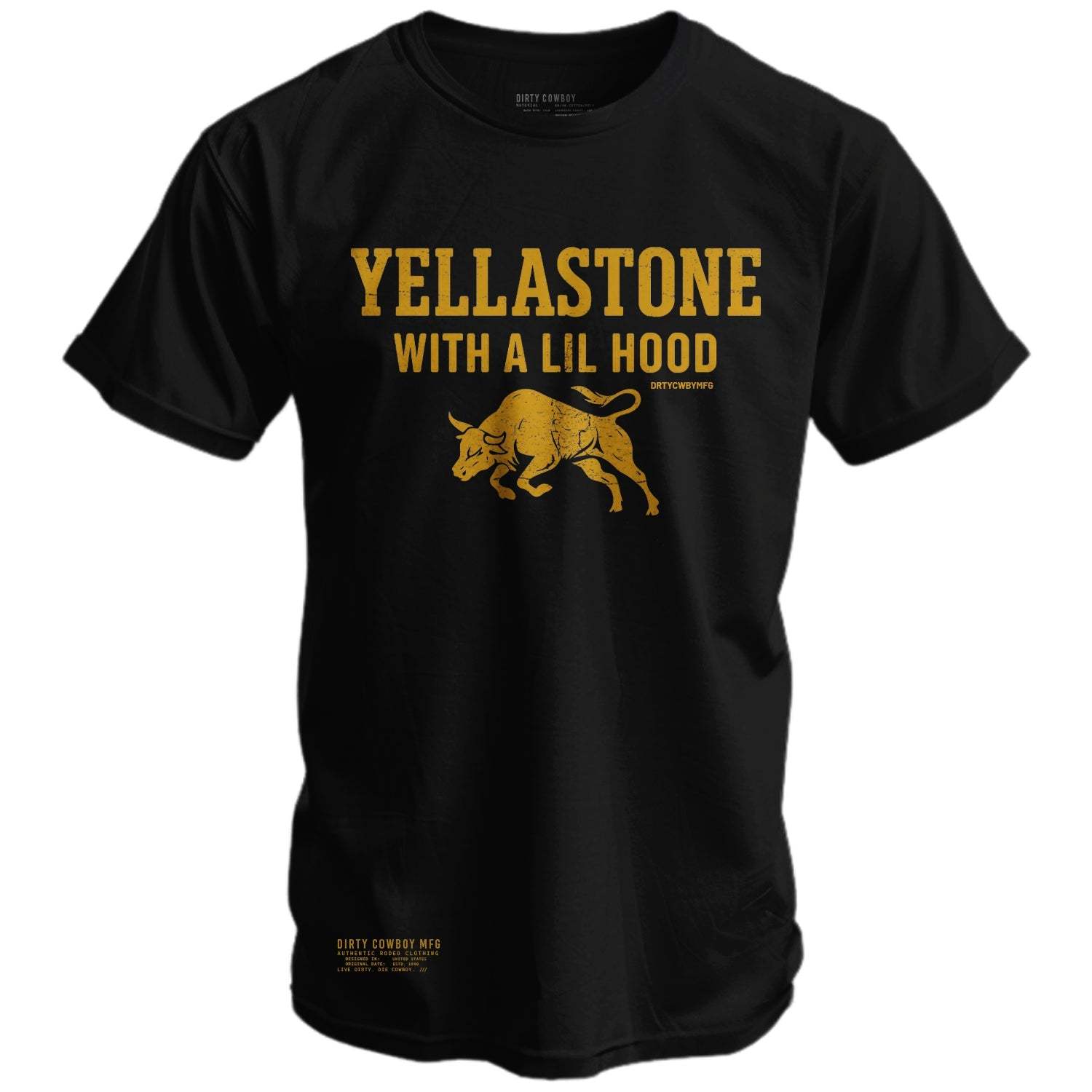Yellastone Men's T-Shirt - DIRTY COWBOY USA - Flyclothing LLC