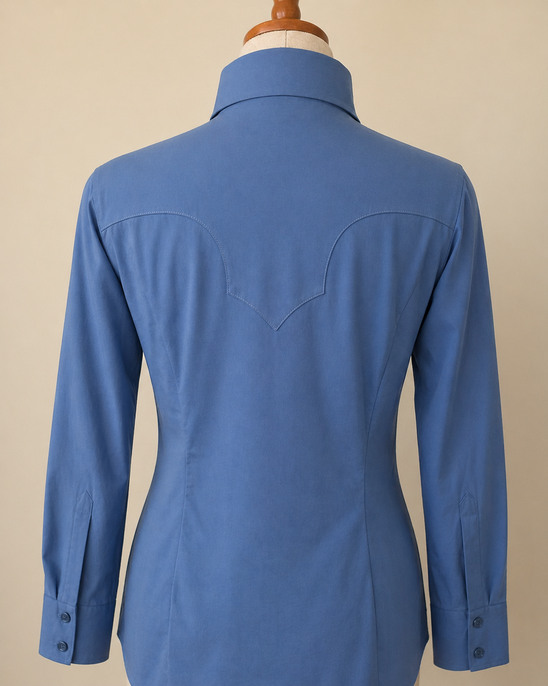 French Blue Cool Ride™ Women's Western Riding Shirt