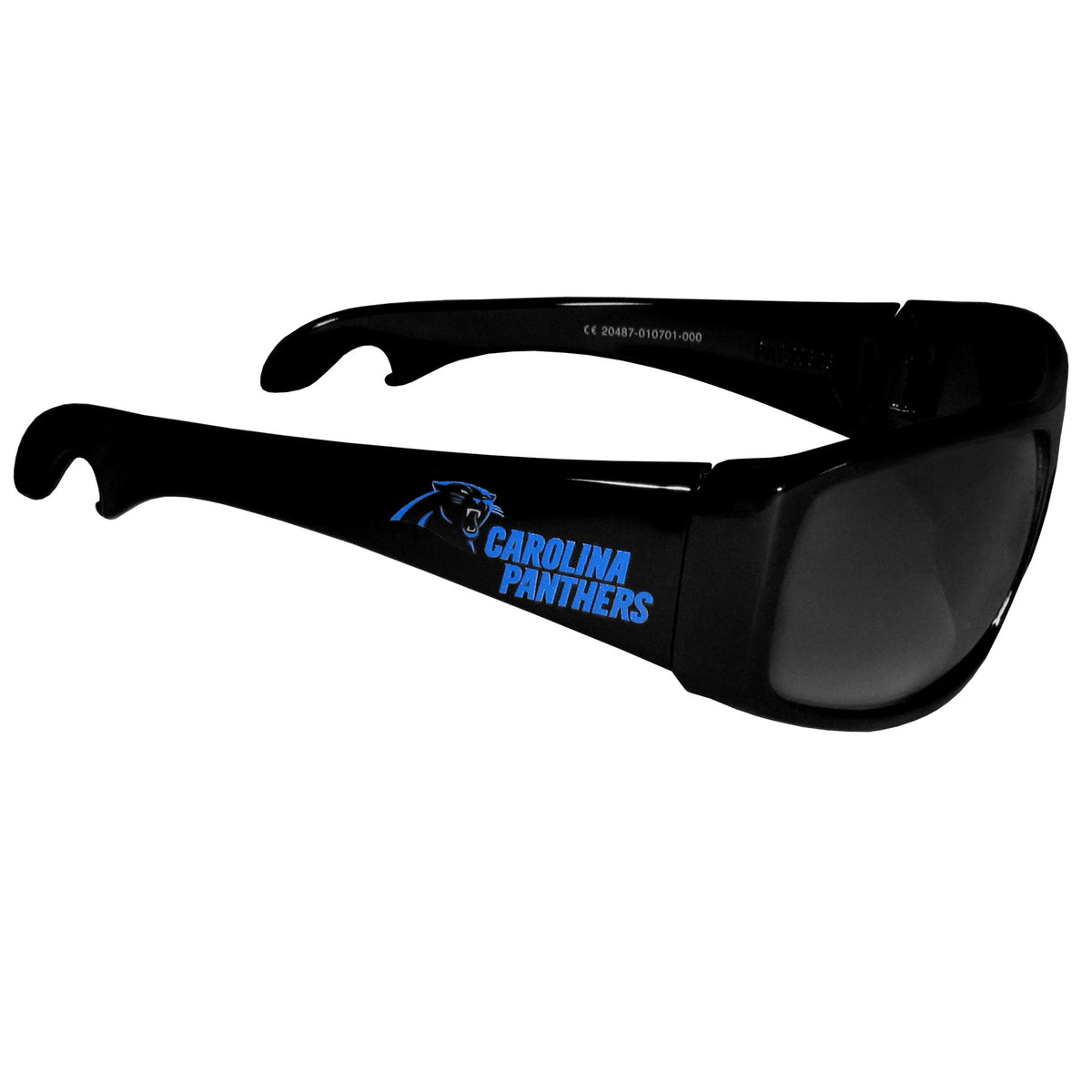 Carolina Panthers Wrap Bottle Opener Sunglasses - Siskiyou Buckle - Flyclothing LLC