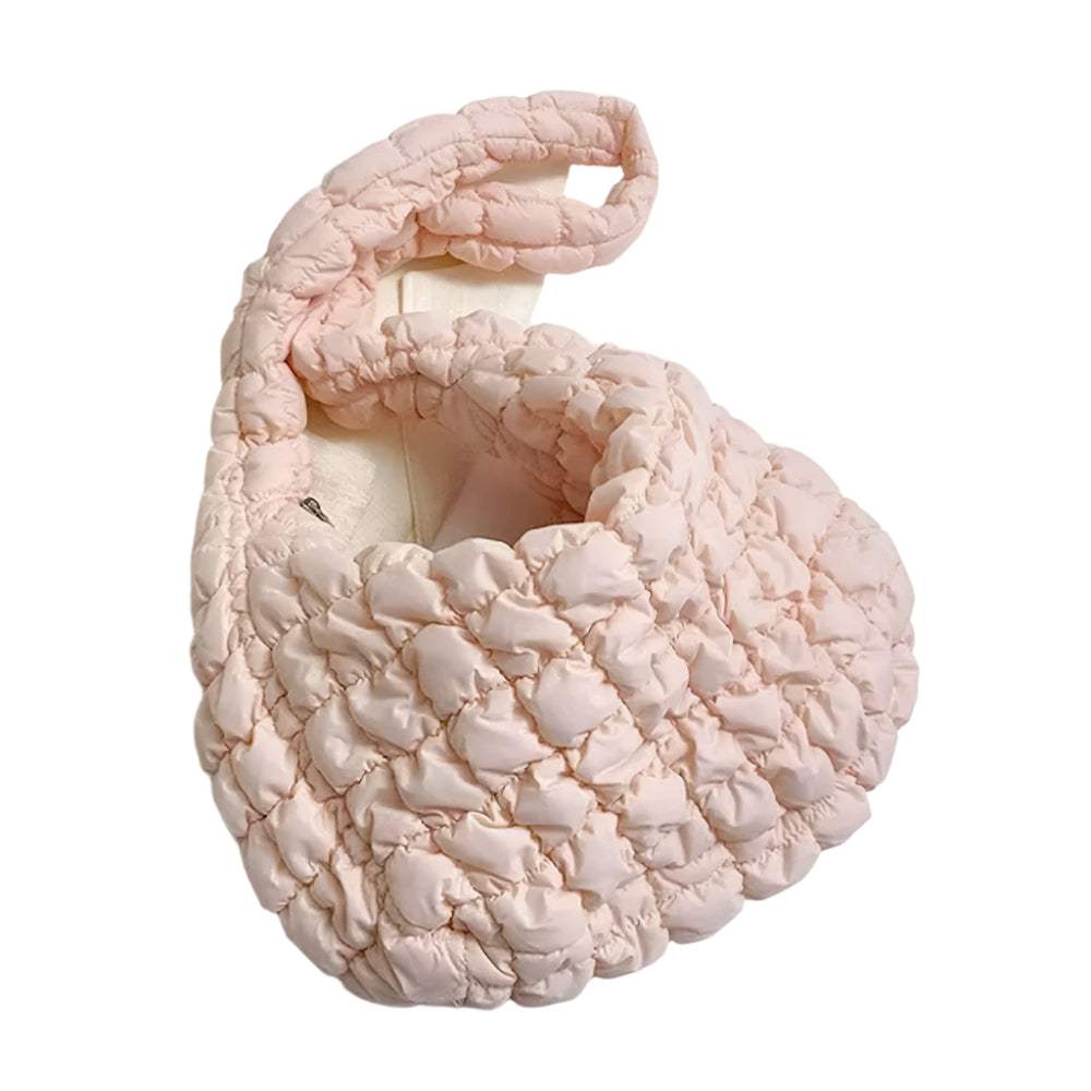 Quilted Puffer Tote Shoulder Bag - Madeline Love - Flyclothing LLC
