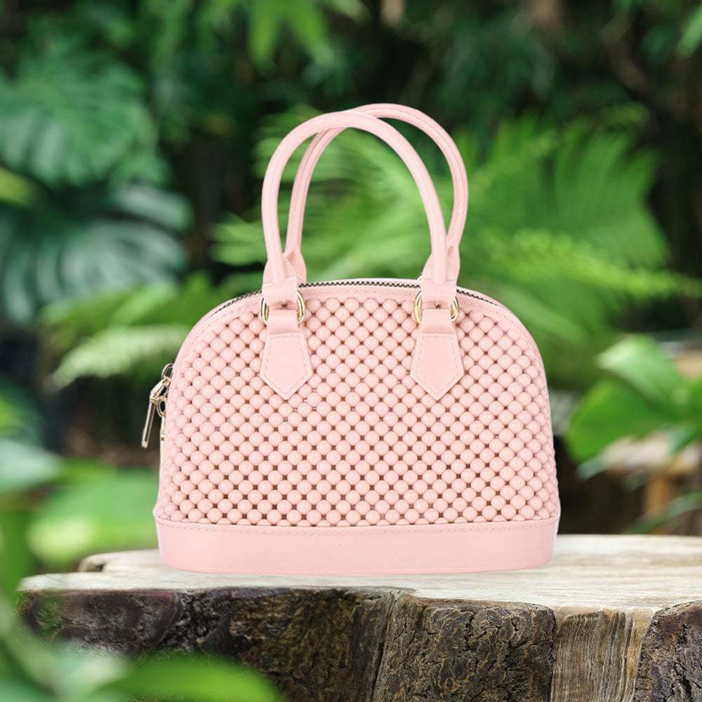 Solid Jelly Rubber Tote / Crossbody Bag - Madeline Love - Flyclothing LLC